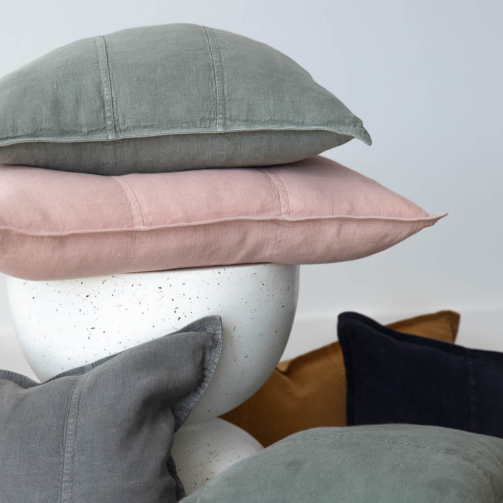 Luca® Linen Cushion - Pistachio