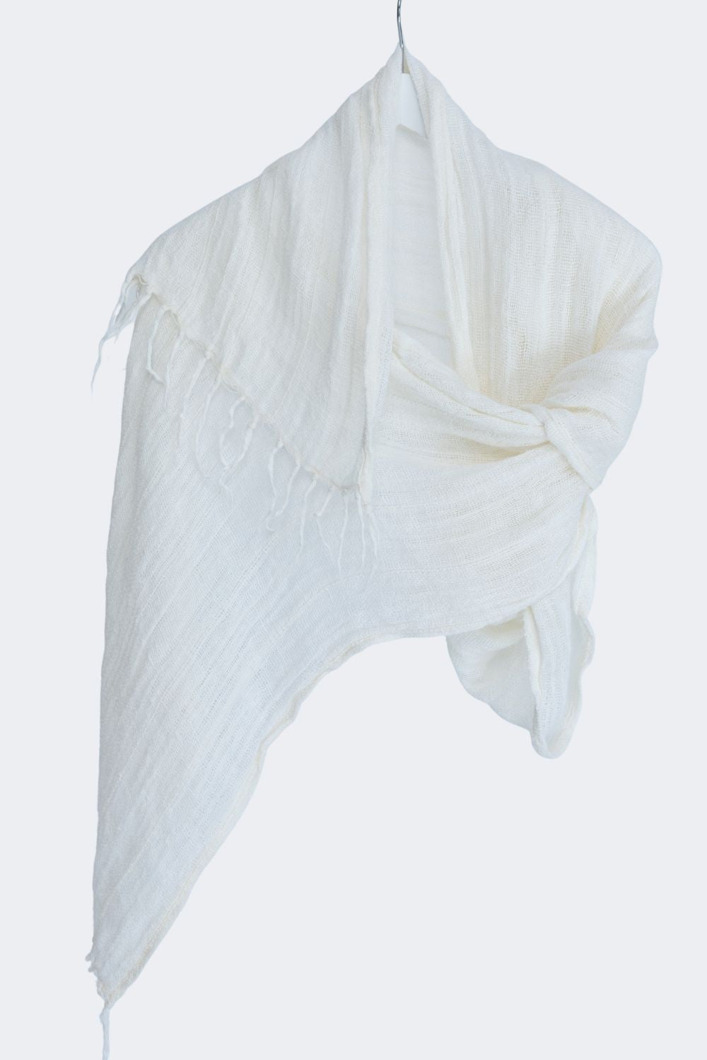 Aira Linen Scarf - Off White