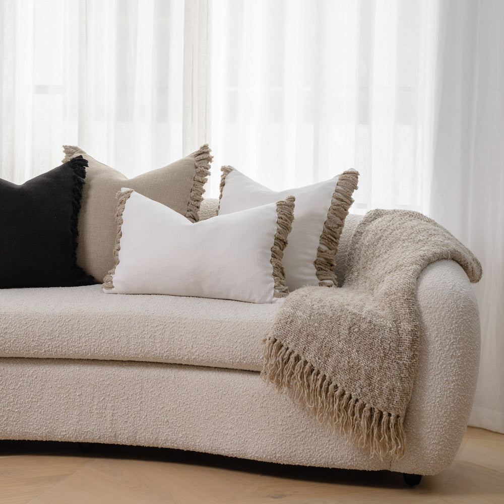Aperitif Linen Cushion - Natural