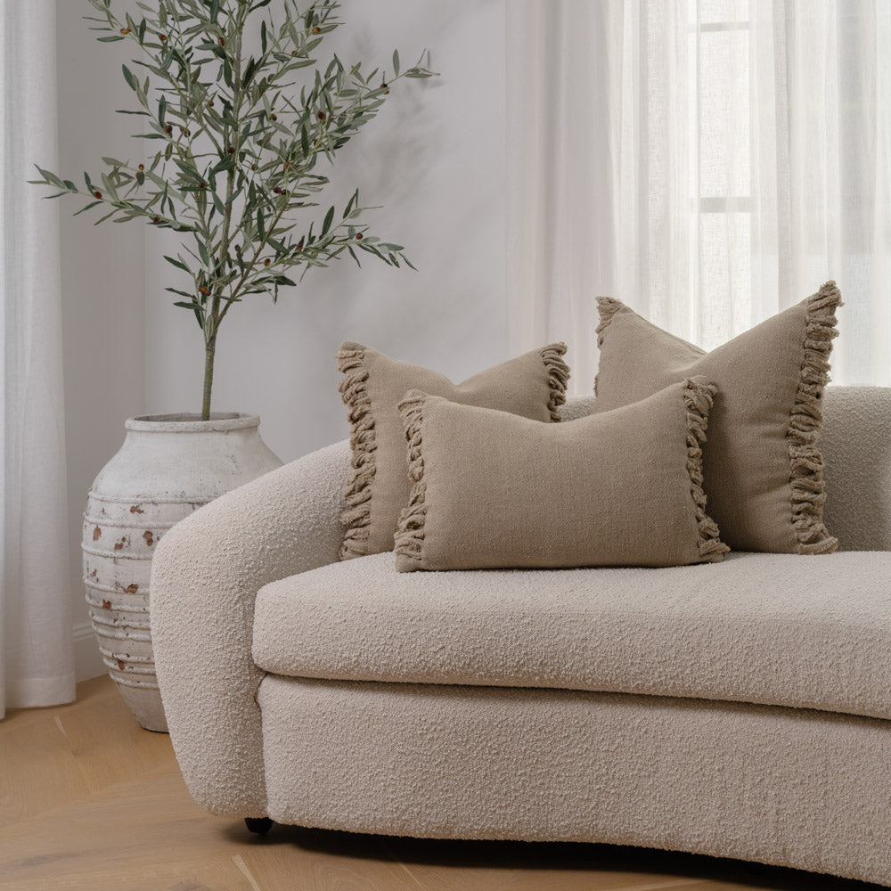 Aperitif Linen Cushion - Natural