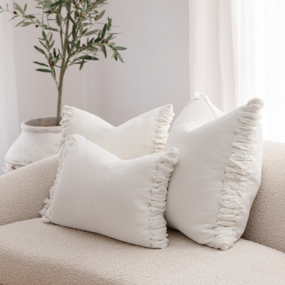 Aperitif Linen Cushion - Off White