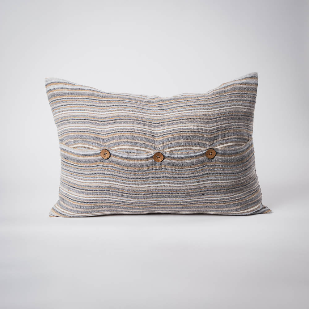 Coast Cushion - Multi Colour Stripes - Eadie Lifestyle