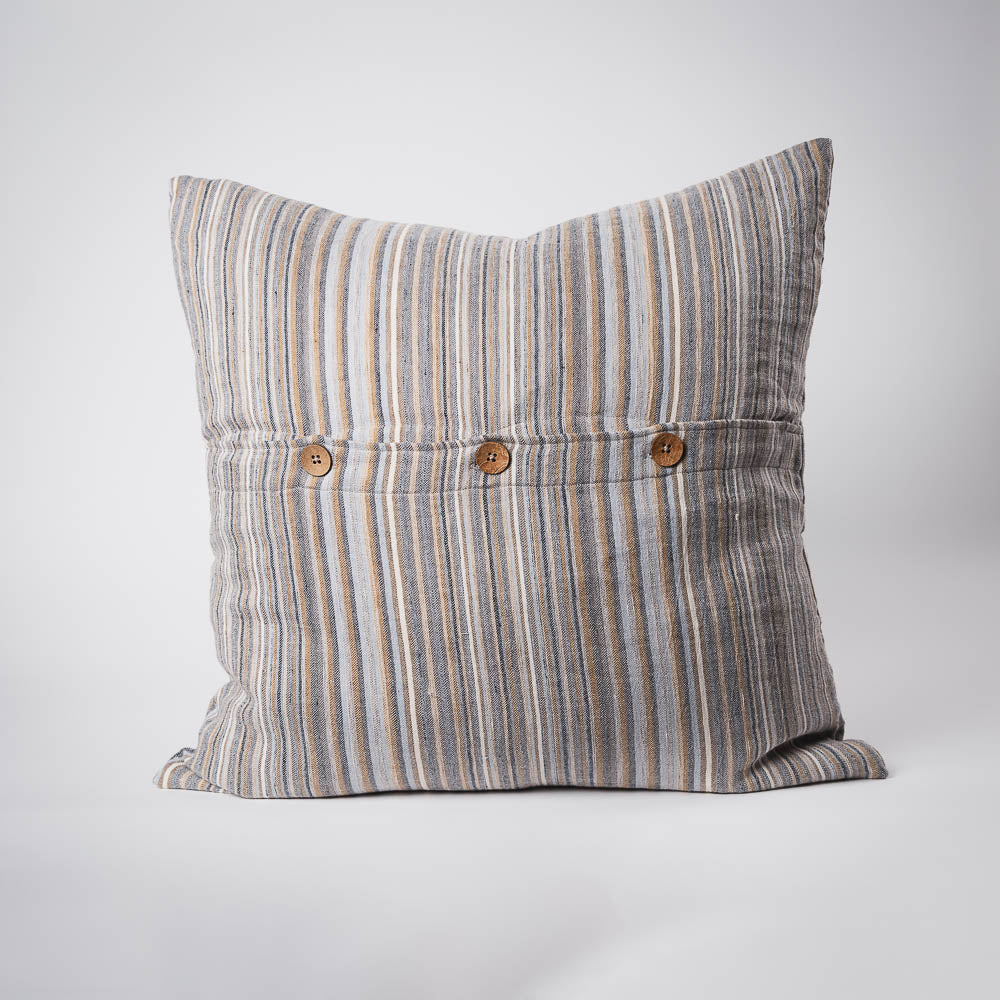Coast Cushion - Multi Colour Stripes - Eadie Lifestyle