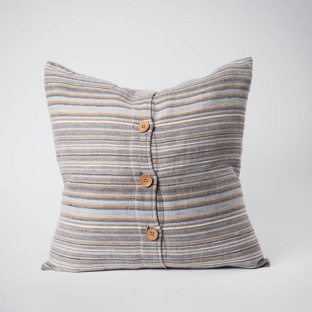 Coast Cushion - Multi Colour Stripes - Eadie Lifestyle
