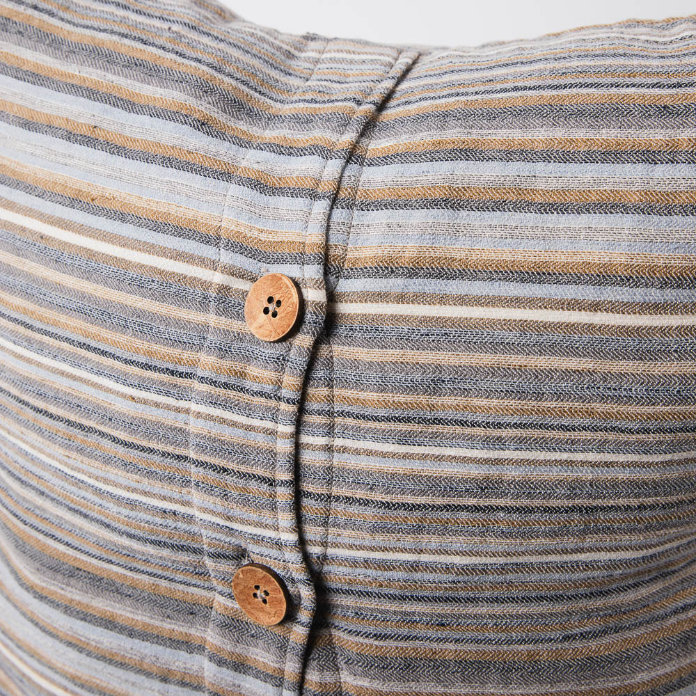 Coast Cushion - Multi Colour Stripes - Eadie Lifestyle