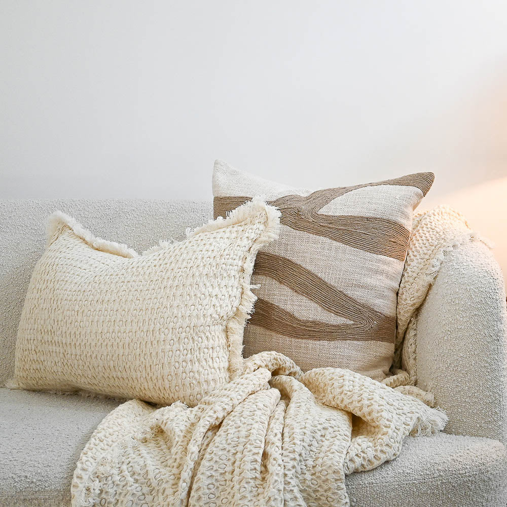 Element Throw - Butter Ivory