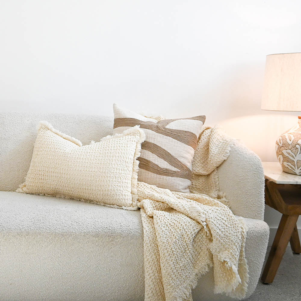 Element Throw - Butter Ivory