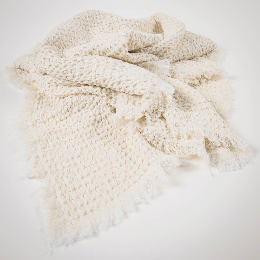 Element Throw - Butter Ivory