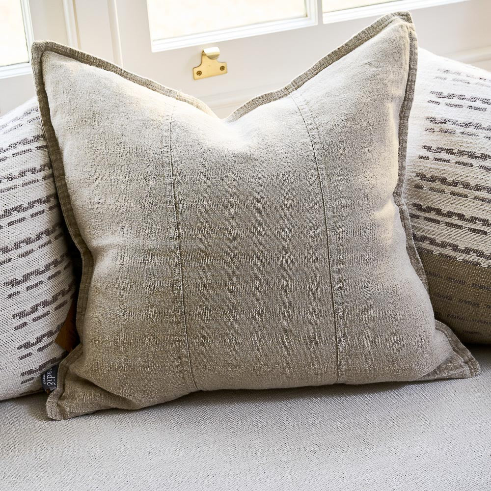 Luca® Linen Cushion - Natural