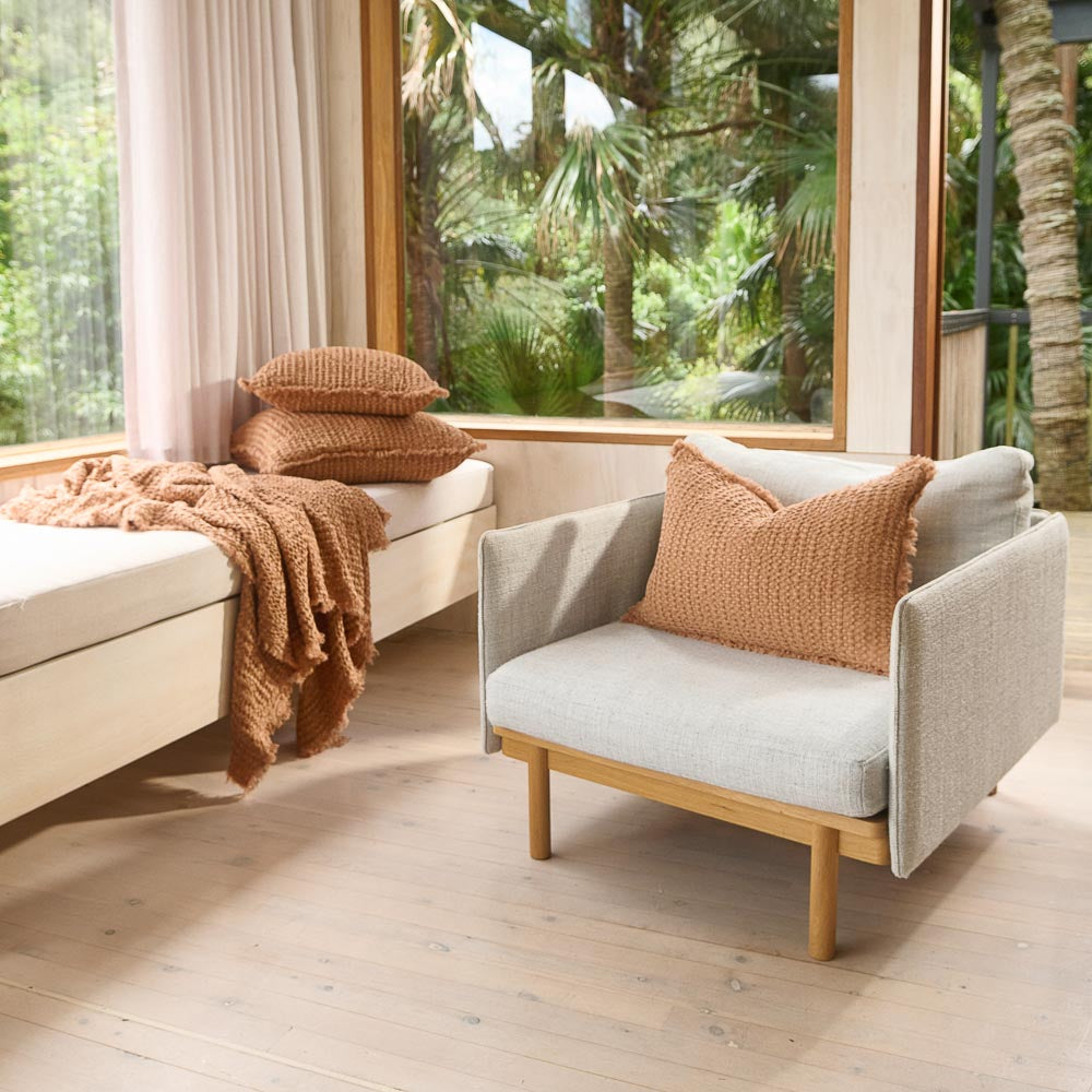 Element Cushion - Ochre