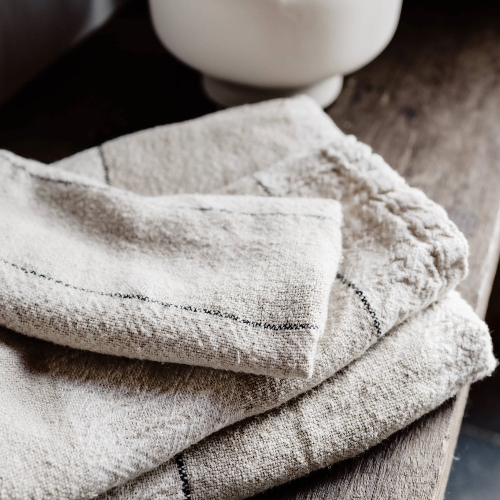 Retreat Linen Hand Towel - Set of 2