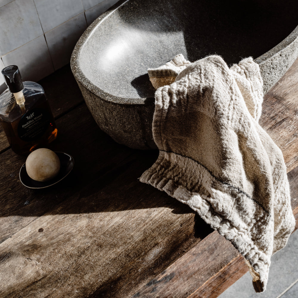Retreat Linen Hand Towel - Set of 2