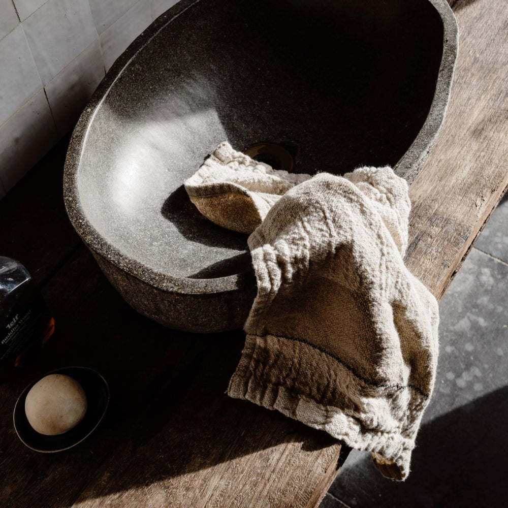 Retreat Linen Hand Towel - Set of 2