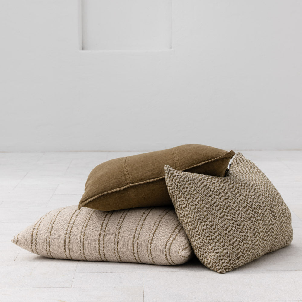 Alba Cushion - Olive