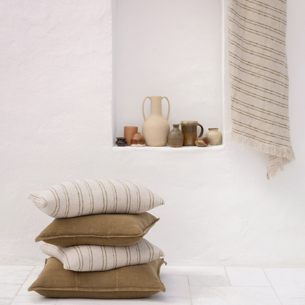 Alba Cushion - Olive