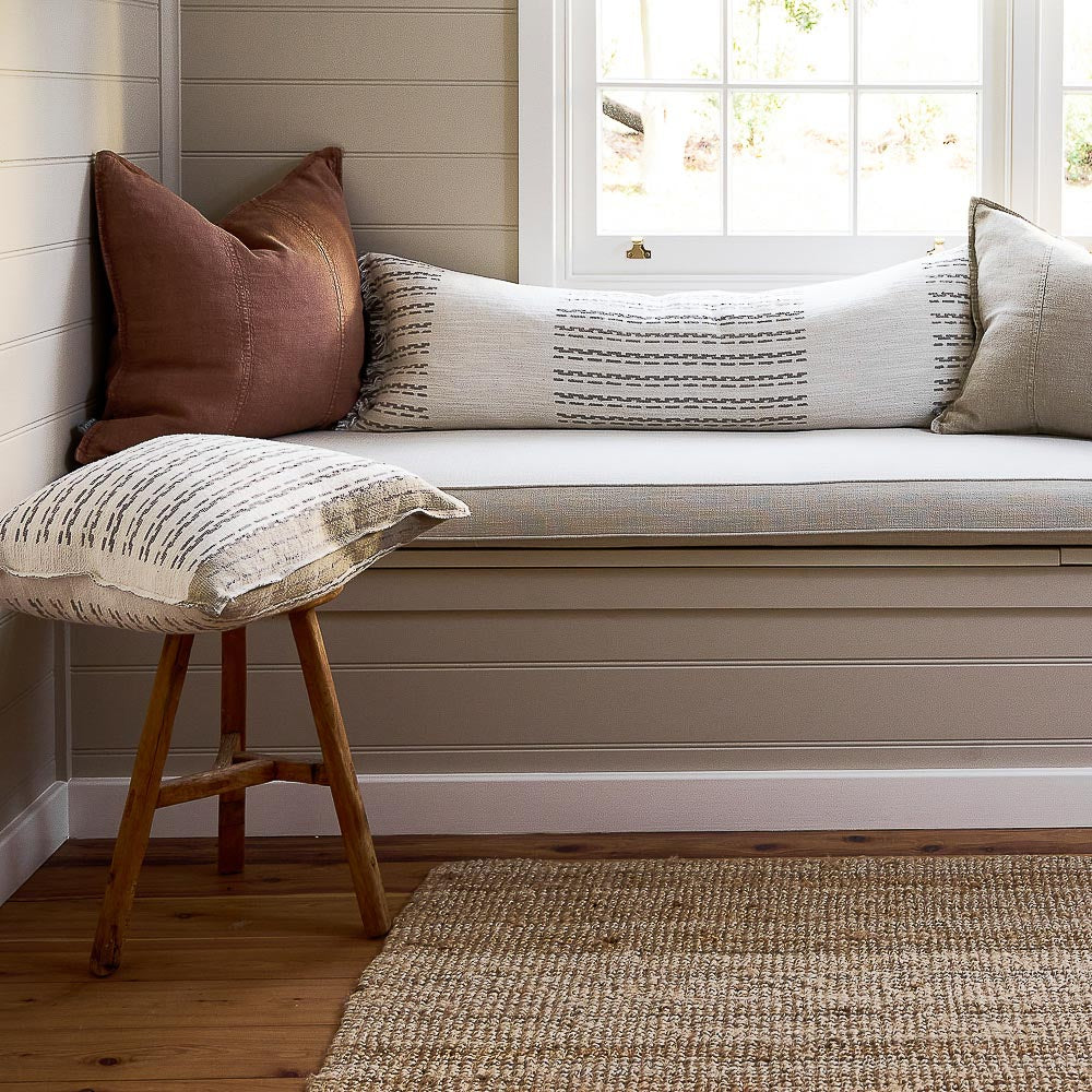 Luca® Linen Cushion - Clay