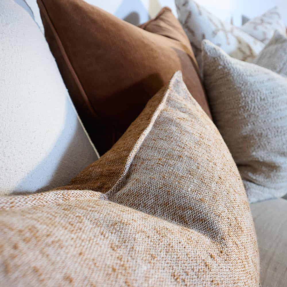 Franka Cushion - Nutmeg