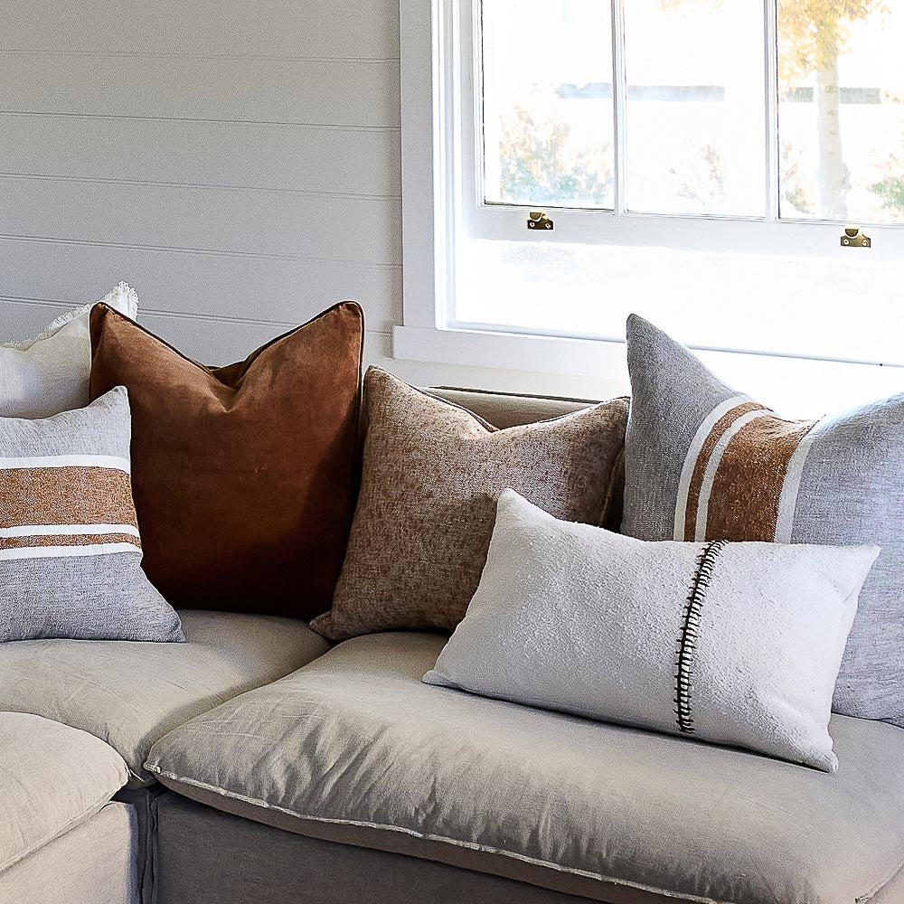 Franka Cushion - Nutmeg