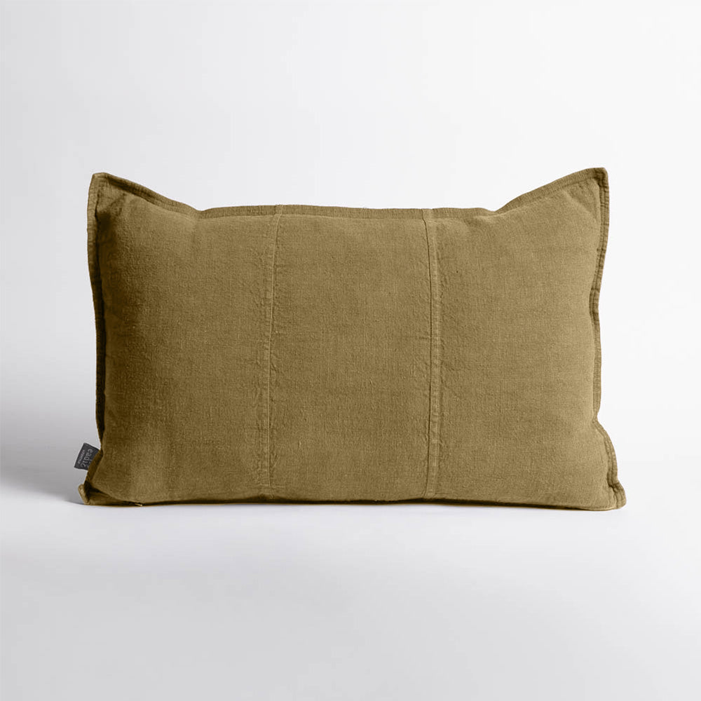 Luca® Linen Cushion - Olive - Eadie Lifestyle