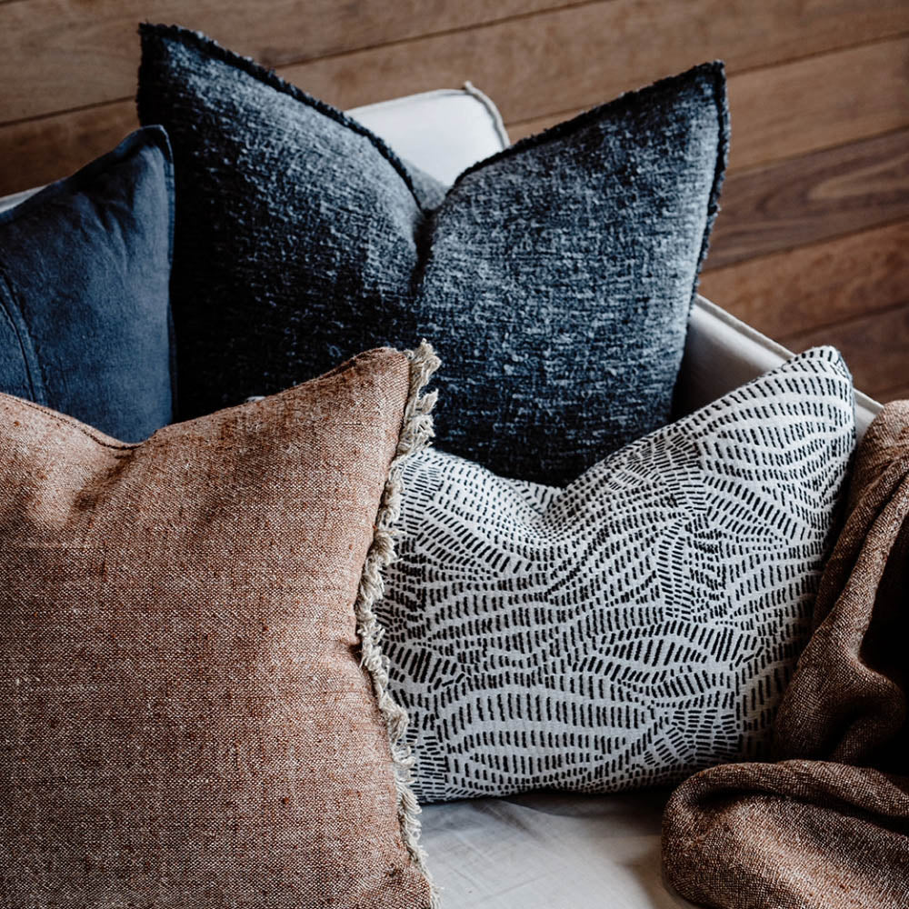 Tabako Linen Cushion - Eadie Lifestyle