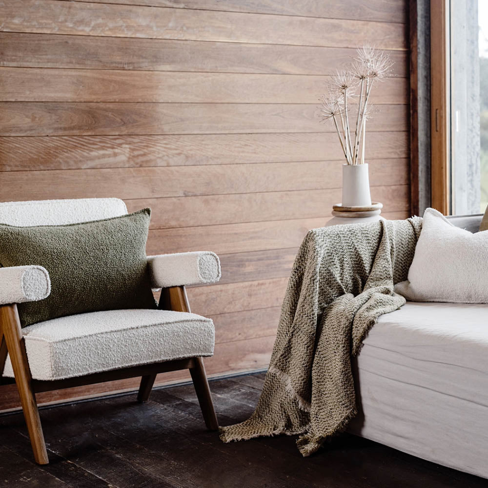 Kanso Cushion - Moss Green - Eadie Lifestyle