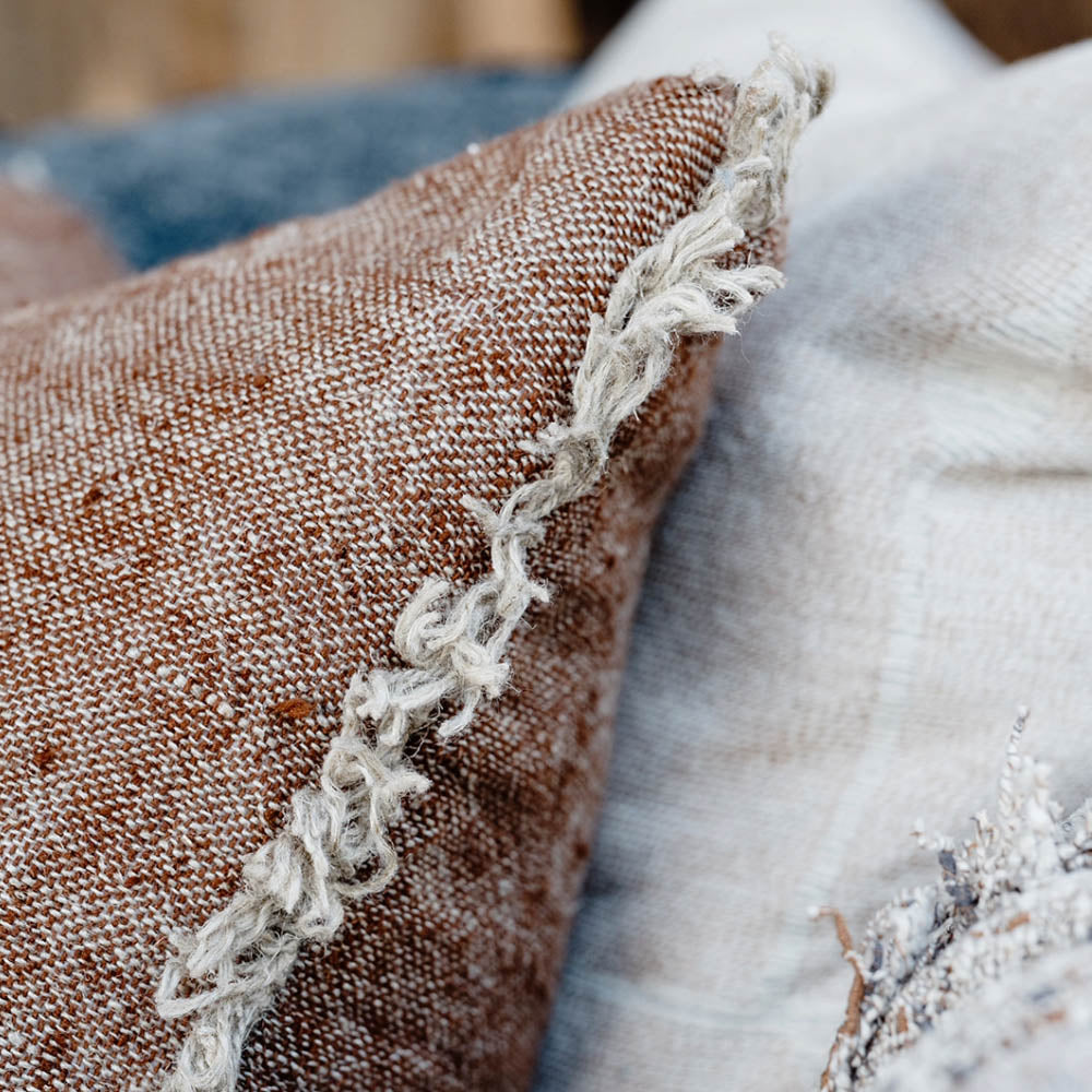 Tabako Linen Cushion - Eadie Lifestyle