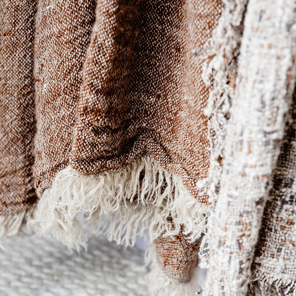 Tabako Linen Throw - Eadie Lifestyle