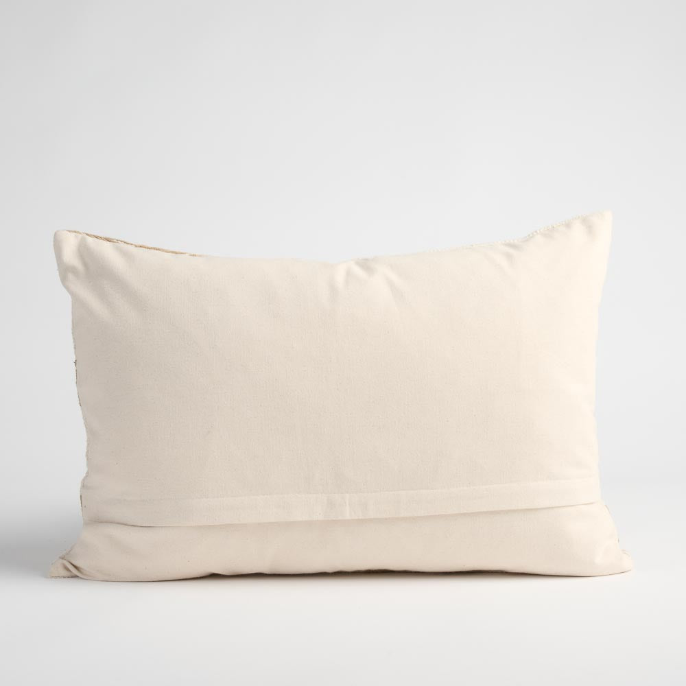 Zanth Cushion - Ivory/Natural
