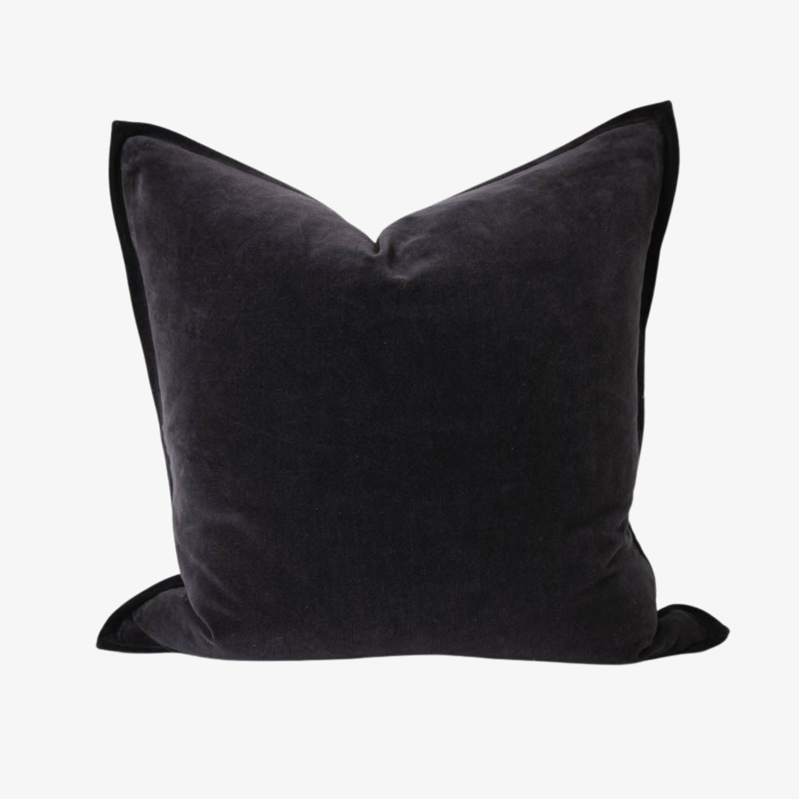 Evelyn Velvet Cushion - Midnight