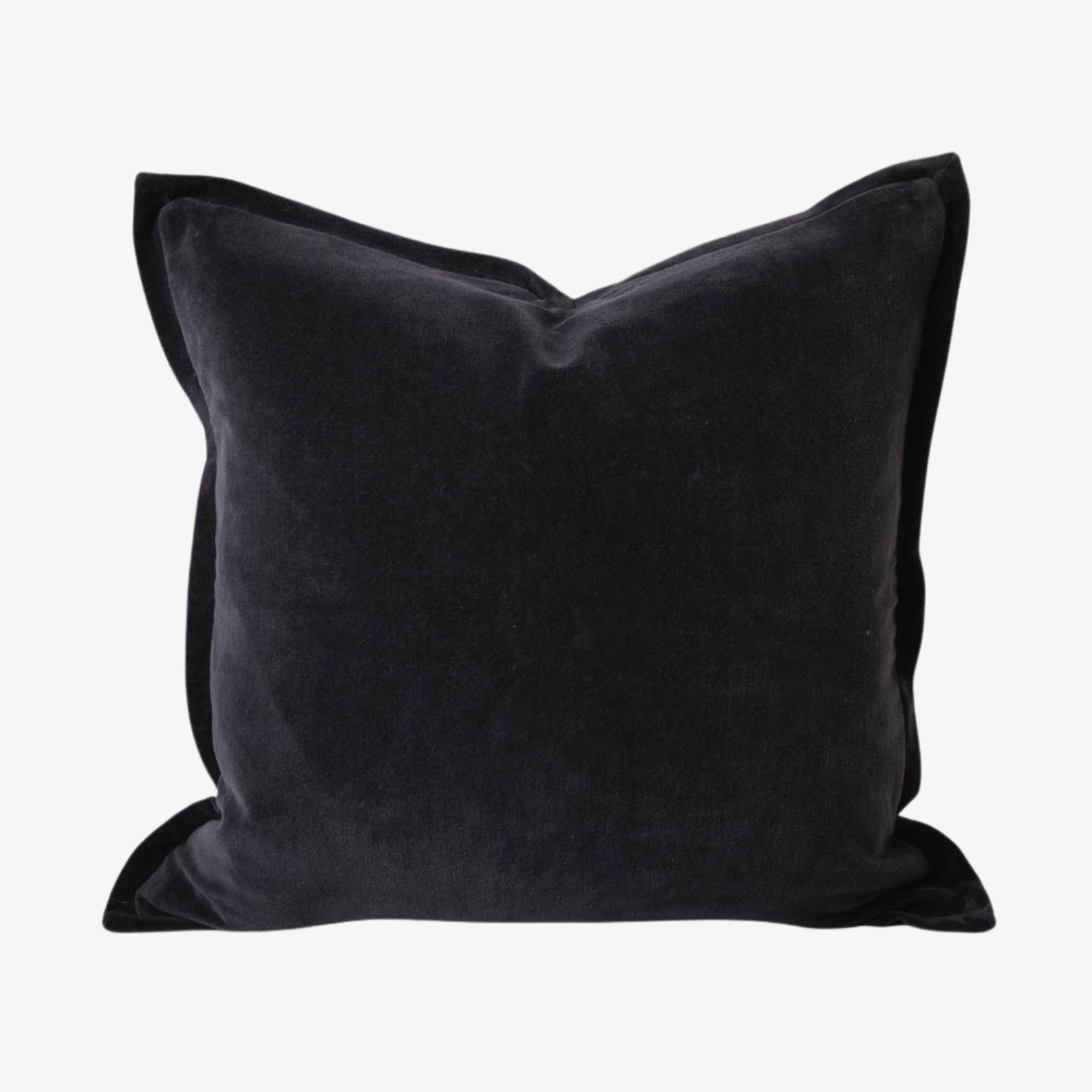 Evelyn Velvet Cushion - Midnight