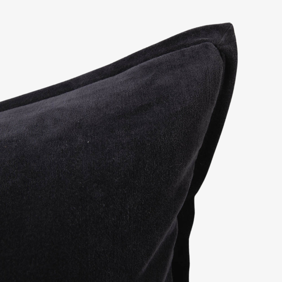 Evelyn Velvet Cushion - Midnight