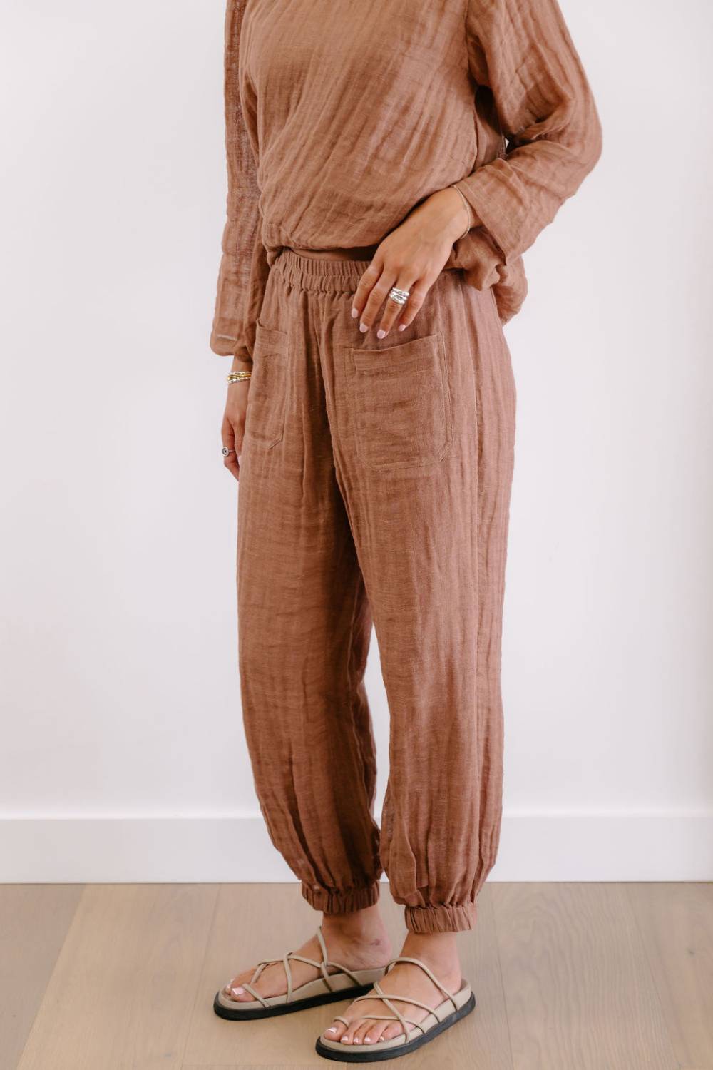 Leni Pants - Clay