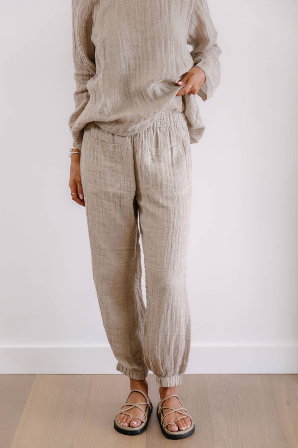 Leni Pants - Natural