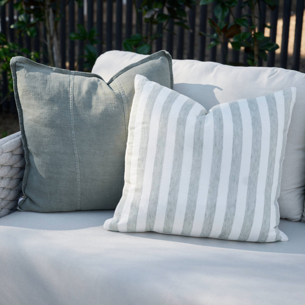 Luca® Linen Outdoor Cushion - Pistachio