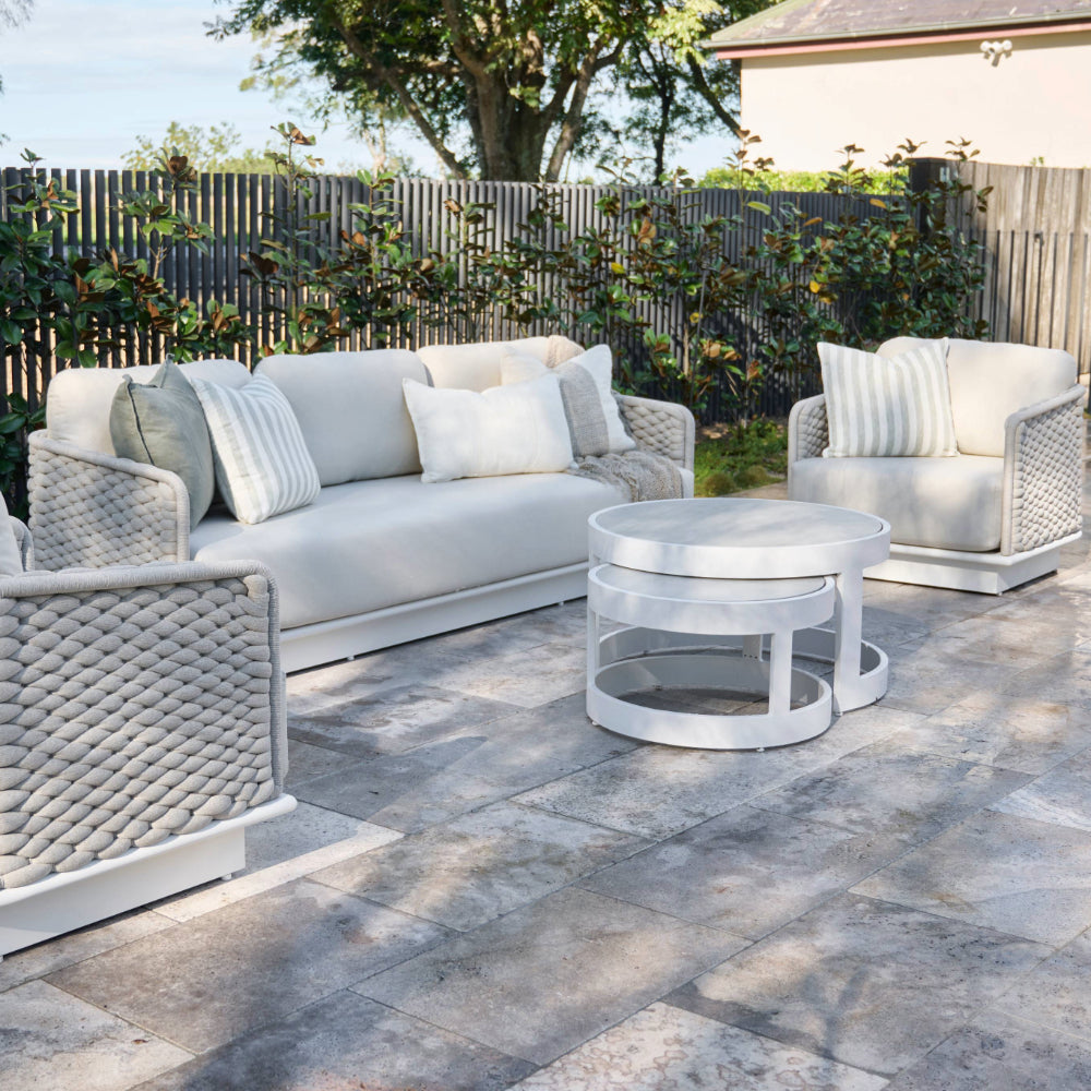 Luca® Linen Outdoor Cushion - Pistachio