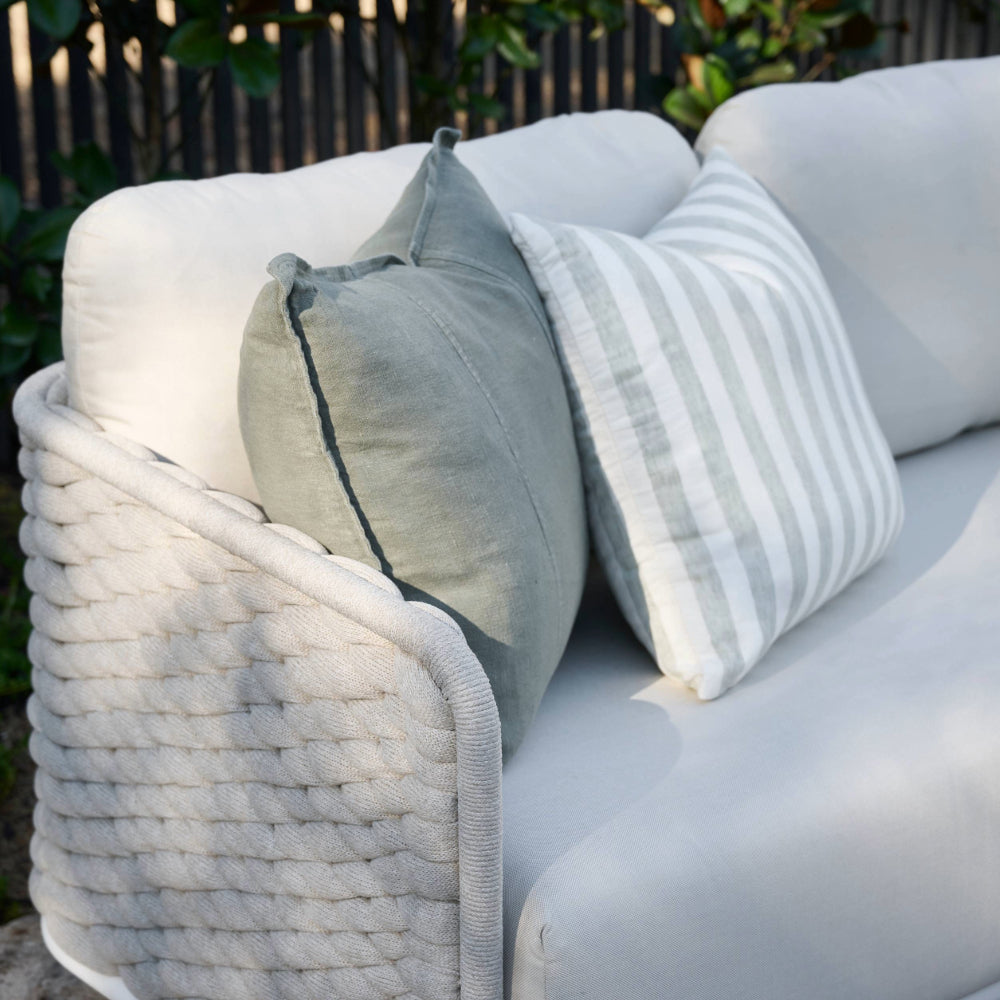 Luca® Linen Outdoor Cushion - Pistachio