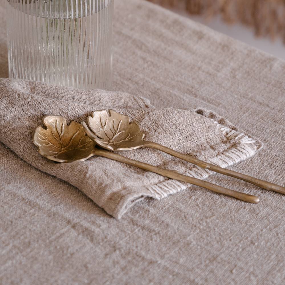 Brasserie Salad Servers - Champagne Gold