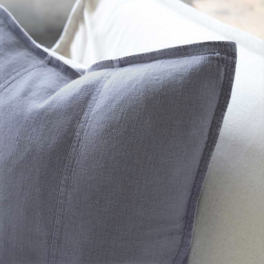 Luca® Linen Cushion - Slate