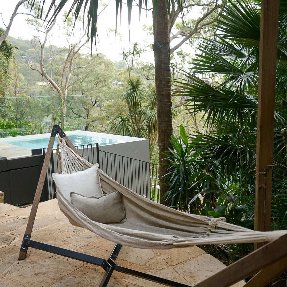 Bedouin Handwoven Linen Hammock Eadie Lifestyles