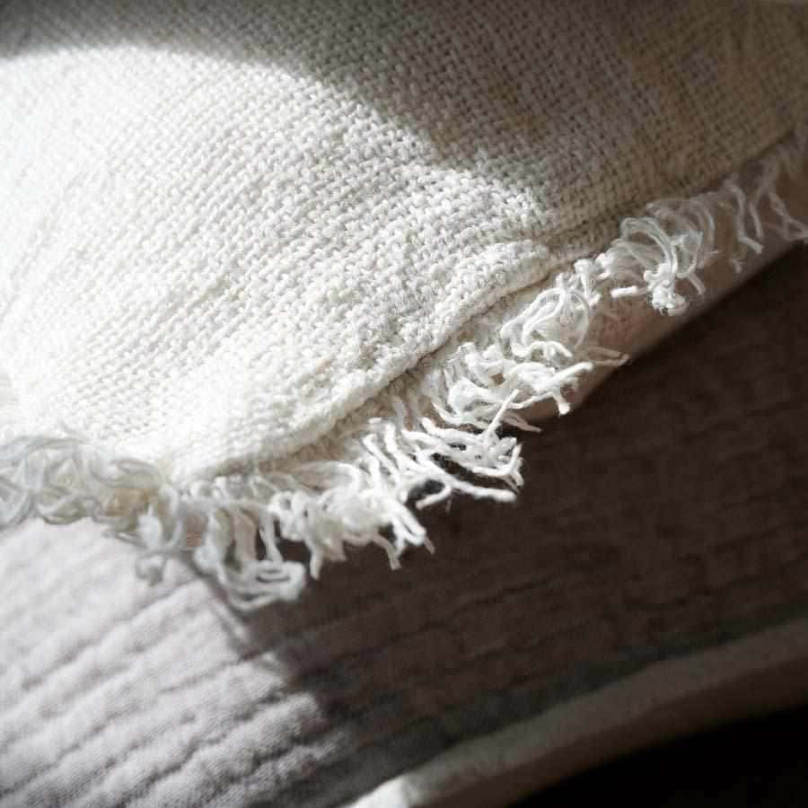 Bedouin Linen Long Lumbar - Ivory - Eadie Lifestyle
