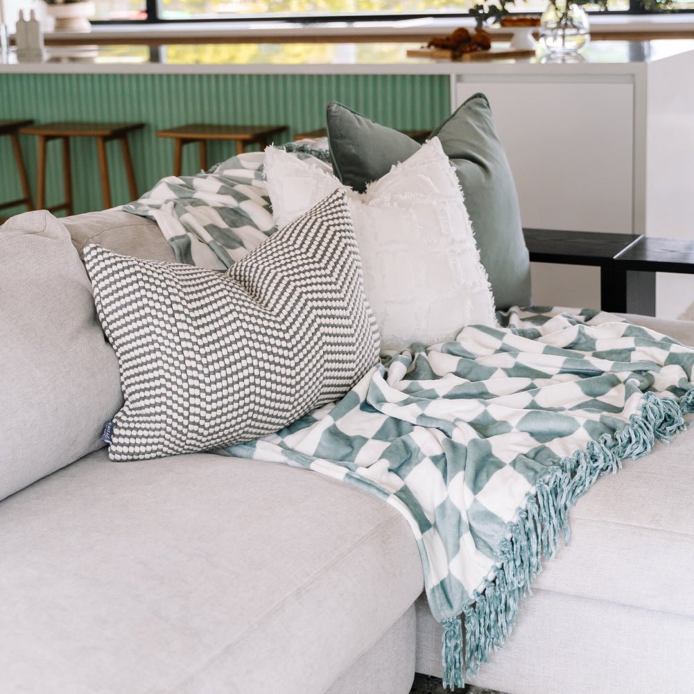 Bedu Cushion - White - Eadie Lifestyle