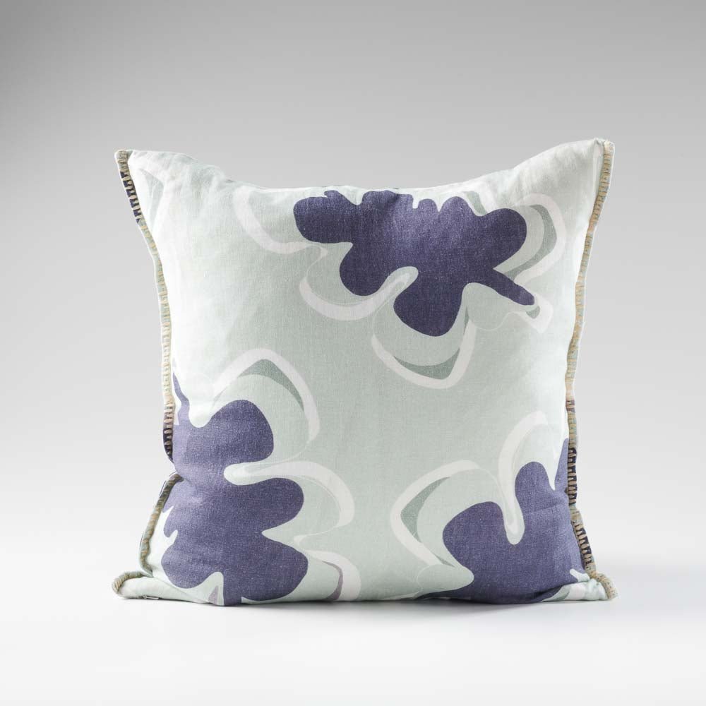 Gidget Sea mist/Navy Cushion - Eadie Lifestyle