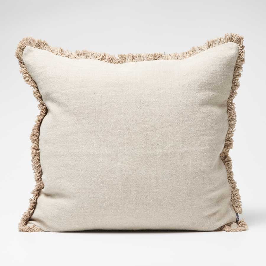 Luca® Boho Linen Cushion - Natural - Eadie Lifestyle