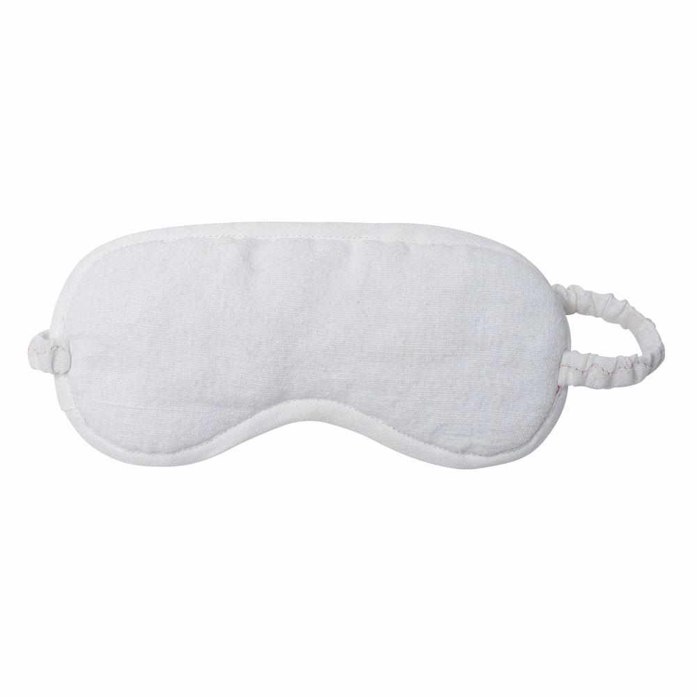 Luca® Linen Eye Mask with Linen Bag - White - Eadie Lifestyle
