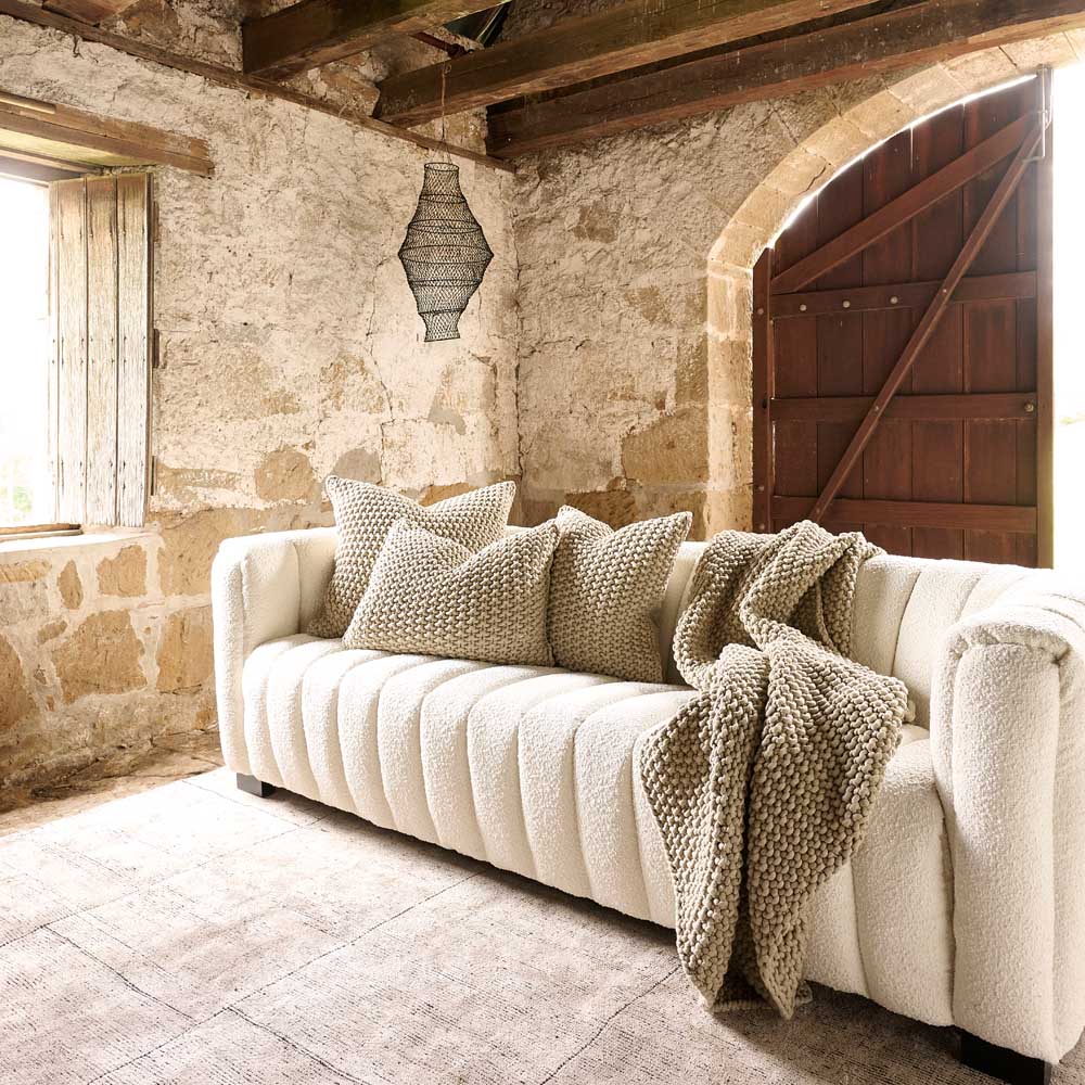 Marco Cushion - Natural - Eadie Lifestyle