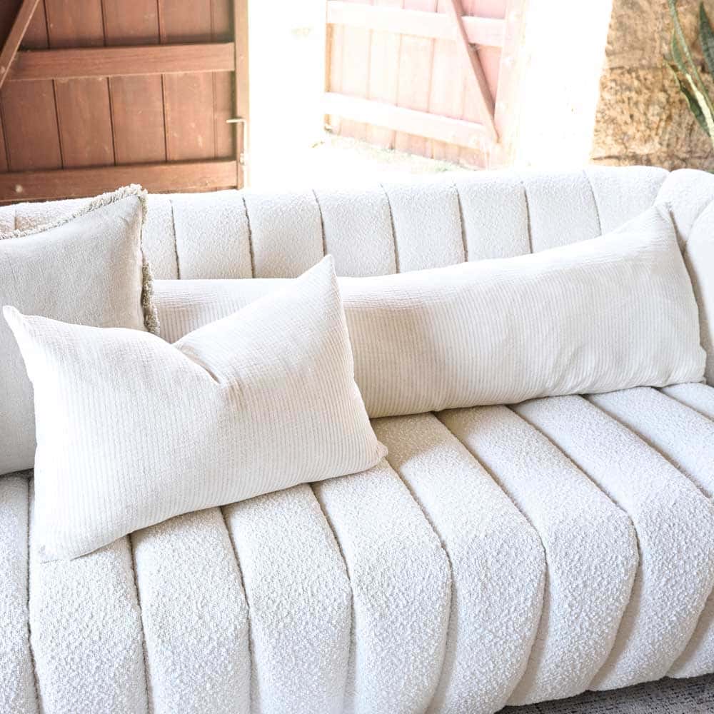 Marina Cushion - White w&