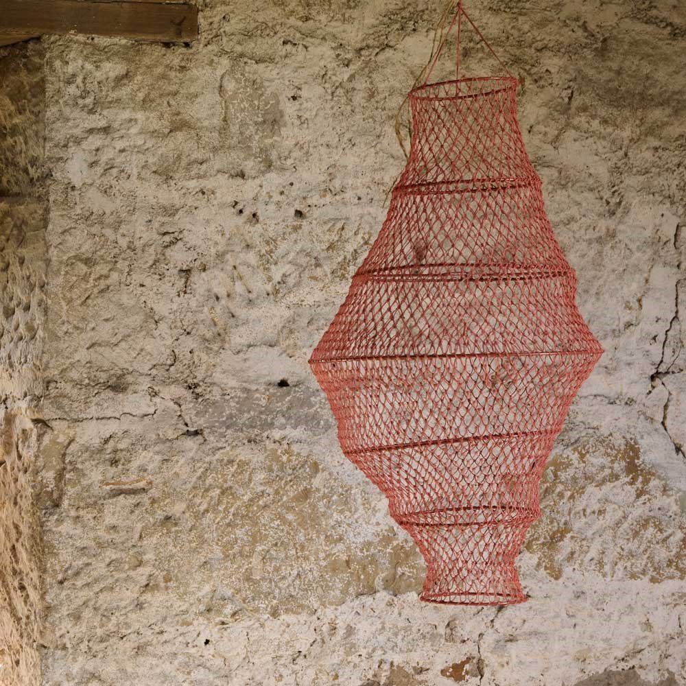 Marina Jute Lamp Shade - Rust - Eadie Lifestyle