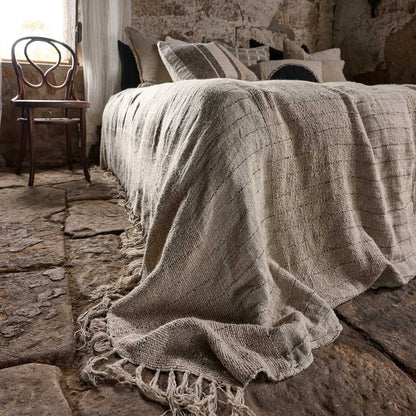 Mayla Linen Bedcover - Eadie Lifestyle