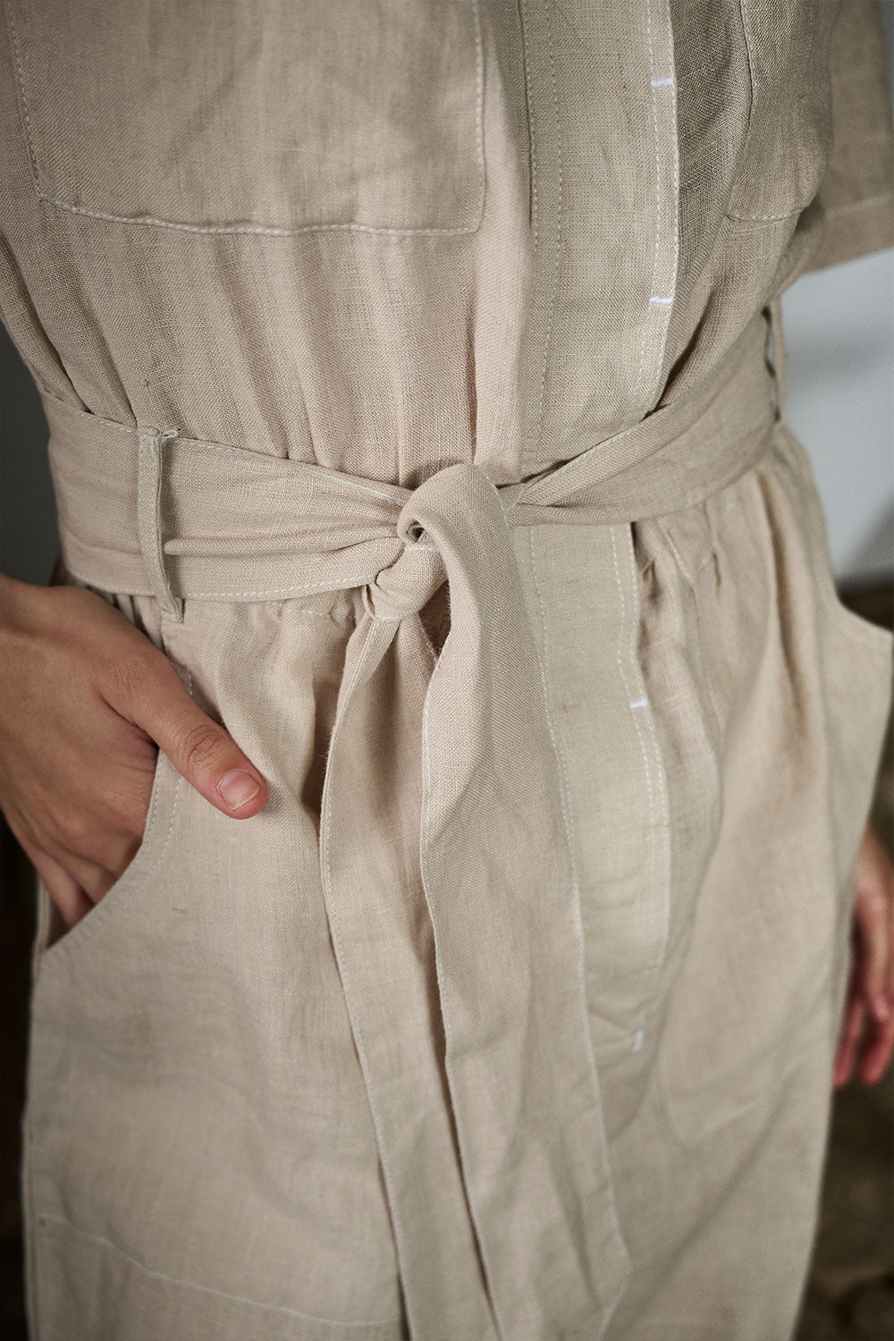 Moda Linen Suit - Natural - Eadie Lifestyle