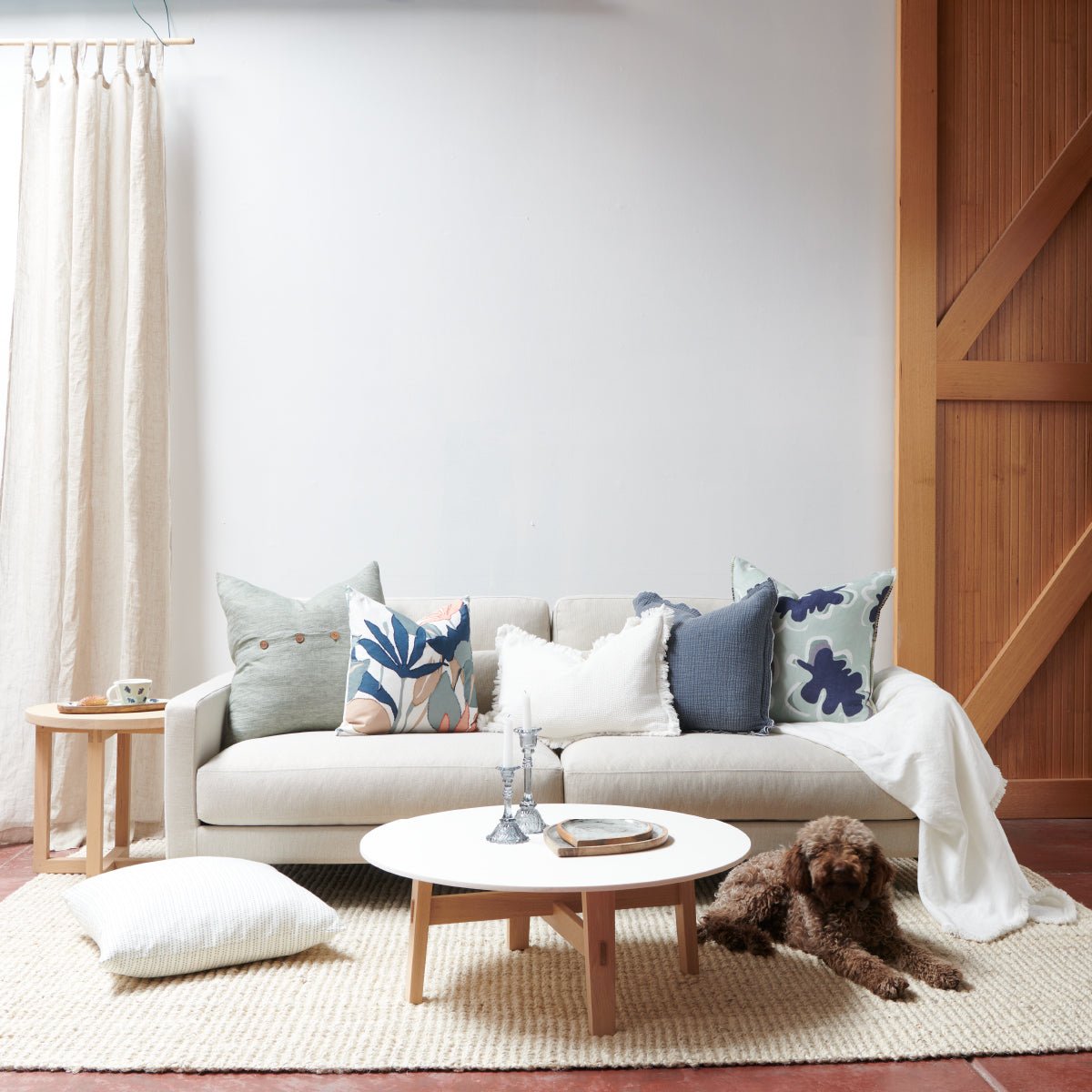 Puro Sheer Linen Curtains - Natural - Eadie Lifestyle